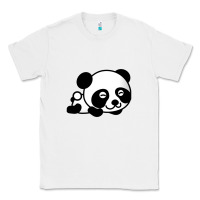White baby panda bear Classic Tee - linhVisuals