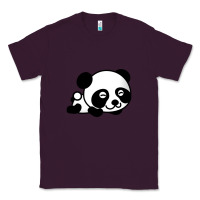 Plum baby panda bear Classic Tee - linhVisuals