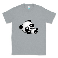 Heather Grey baby panda bear Classic Tee - linhVisuals