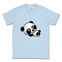 Dusty Blue baby panda bear Classic Tee - linhVisuals