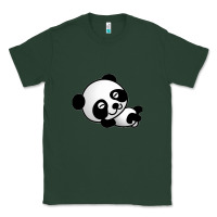 Sports Green baby panda bear Classic Tee - linhVisuals