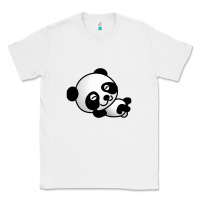 White baby panda bear Classic Tee - linhVisuals