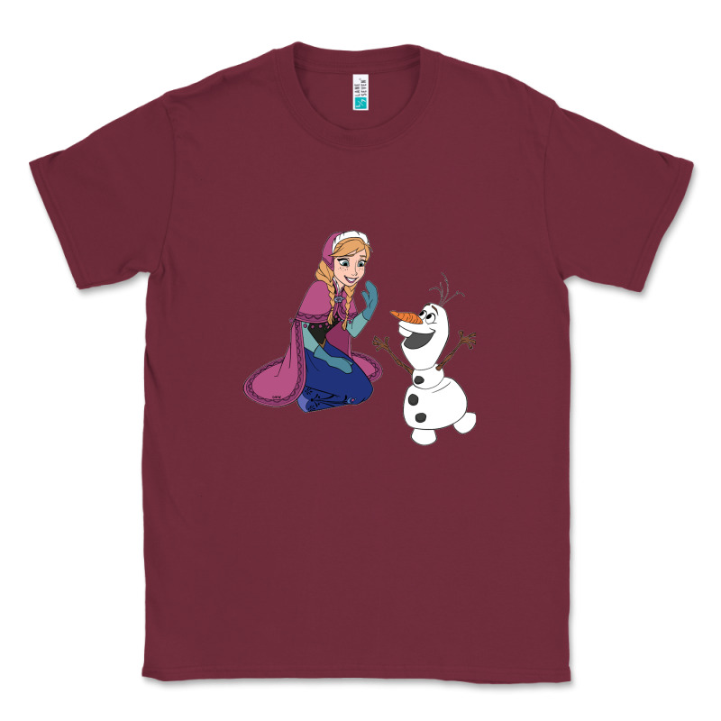 Olaf And  Elsa Classic Tee by linhVisuals | Teevron