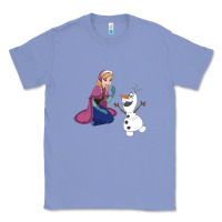 Colony Blue olaf and  elsa Classic Tee - linhVisuals
