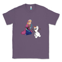 Lavender olaf and  elsa Classic Tee - linhVisuals