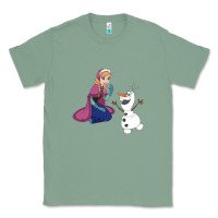 Sage olaf and  elsa Classic Tee - linhVisuals