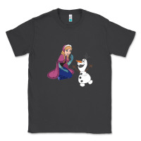 Smoke olaf and  elsa Classic Tee - linhVisuals