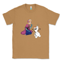 Toasted Coconut olaf and  elsa Classic Tee - linhVisuals