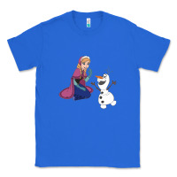 True Royal olaf and  elsa Classic Tee - linhVisuals