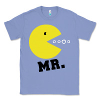 Colony Blue Mr Pacman Classic Tee - linhVisuals