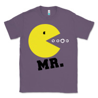 Lavender Mr Pacman Classic Tee - linhVisuals