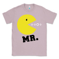 Lilac Mr Pacman Classic Tee - linhVisuals