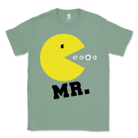 Sage Mr Pacman Classic Tee - linhVisuals