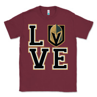 Burgundy the love golden knight Classic Tee - linhVisuals