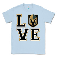 Dusty Blue the love golden knight Classic Tee - linhVisuals