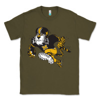Army Green the missouri tigers Classic Tee - linhVisuals
