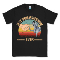 Black best weimaraner mom ever mom gift mother's day Classic Tee - linhVisuals