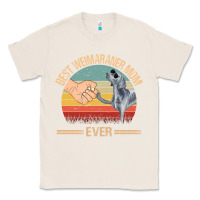Natural best weimaraner mom ever mom gift mother's day Classic Tee - linhVisuals