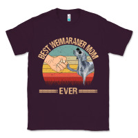 Plum best weimaraner mom ever mom gift mother's day Classic Tee - linhVisuals