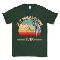 Sports Green best weimaraner mom ever mom gift mother's day Classic Tee - linhVisuals