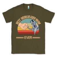 Army Green best weimaraner mom ever mom gift mother's day Classic Tee - linhVisuals