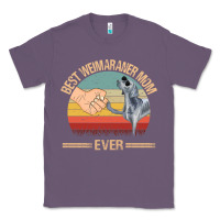 Lavender best weimaraner mom ever mom gift mother's day Classic Tee - linhVisuals
