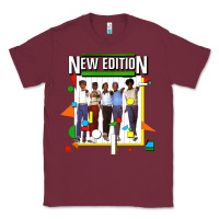 Burgundy new edition Classic Tee - linhVisuals