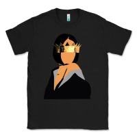 Black rihanna artwork Classic Tee - linhVisuals