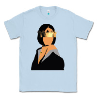 Dusty Blue rihanna artwork Classic Tee - linhVisuals
