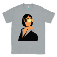 Heather Grey rihanna artwork Classic Tee - linhVisuals