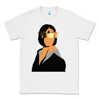 White rihanna artwork Classic Tee - linhVisuals