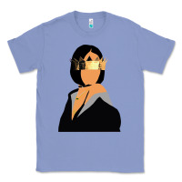 Colony Blue rihanna artwork Classic Tee - linhVisuals