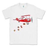 White christmas santa claus pilot flying airplane gift tee Classic Tee - linhVisuals
