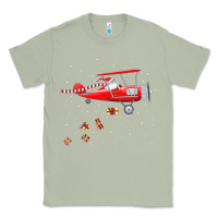 Matcha christmas santa claus pilot flying airplane gift tee Classic Tee - linhVisuals