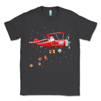 Smoke christmas santa claus pilot flying airplane gift tee Classic Tee - linhVisuals