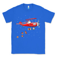 True Royal christmas santa claus pilot flying airplane gift tee Classic Tee - linhVisuals