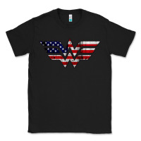 Black Wonder woman american flag Classic Tee - linhVisuals