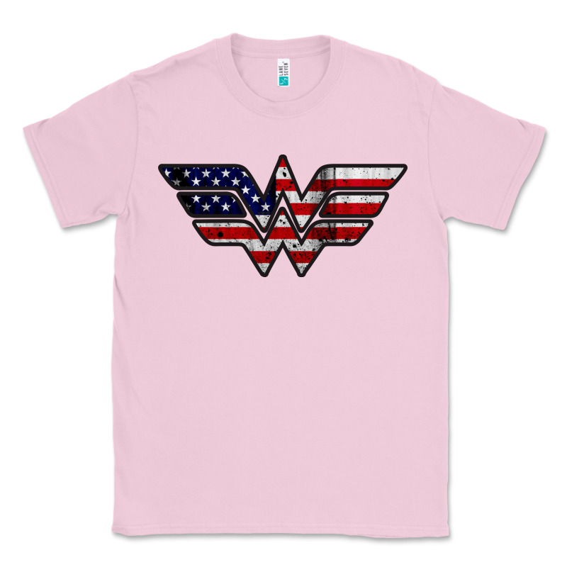Wonder Woman American Flag Classic Tee by linhVisuals | Teevron