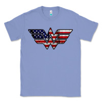 Colony Blue Wonder woman american flag Classic Tee - linhVisuals