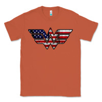 Copper Wonder woman american flag Classic Tee - linhVisuals