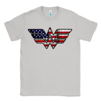 Moon Dust Wonder woman american flag Classic Tee - linhVisuals