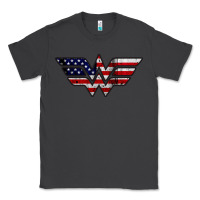 Smoke Wonder woman american flag Classic Tee - linhVisuals