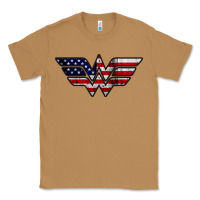 Toasted Coconut Wonder woman american flag Classic Tee - linhVisuals