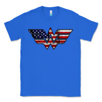True Royal Wonder woman american flag Classic Tee - linhVisuals