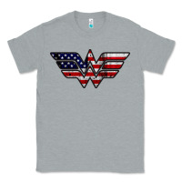 Wonder Woman American Flag Classic Tee | Teevron