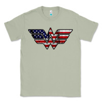 Matcha Wonder woman american flag Classic Tee - linhVisuals