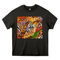 Asphalt safari patterns tumbler Heavy Core Tee - BundleAndBundleShop