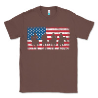 Chestnut cowboy patriotic american flag 4th of july gift tee Classic Tee - linhVisuals