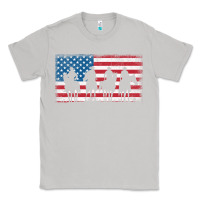 Moon Dust cowboy patriotic american flag 4th of july gift tee Classic Tee - linhVisuals