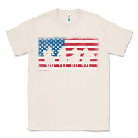Natural cowboy patriotic american flag 4th of july gift tee Classic Tee - linhVisuals